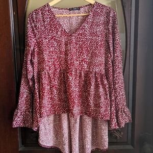 SHEIN Medium high low baby doll top